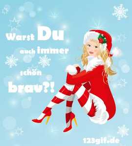 Weihnachtsfrau